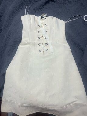 NWOT Nanette Lepore corset midi dress